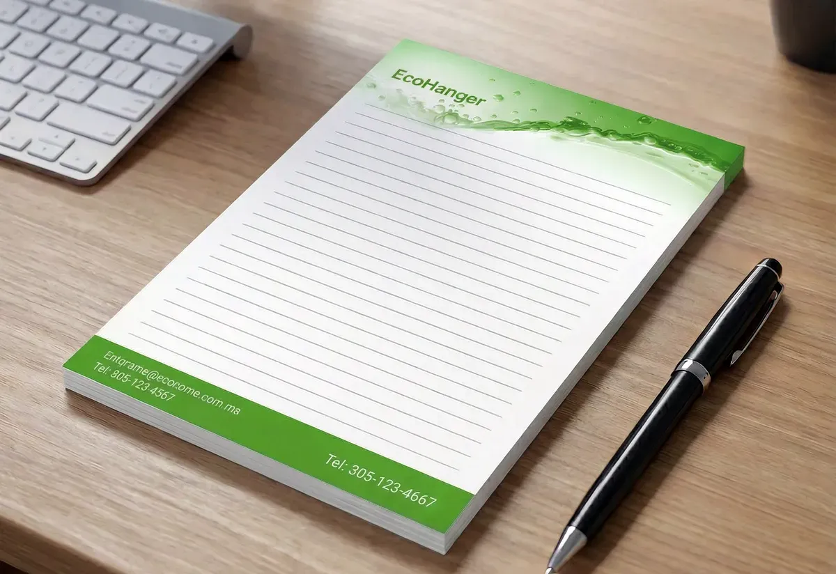 Blocs de notas personalizados para oficinas, reuniones y merchandising corporativo