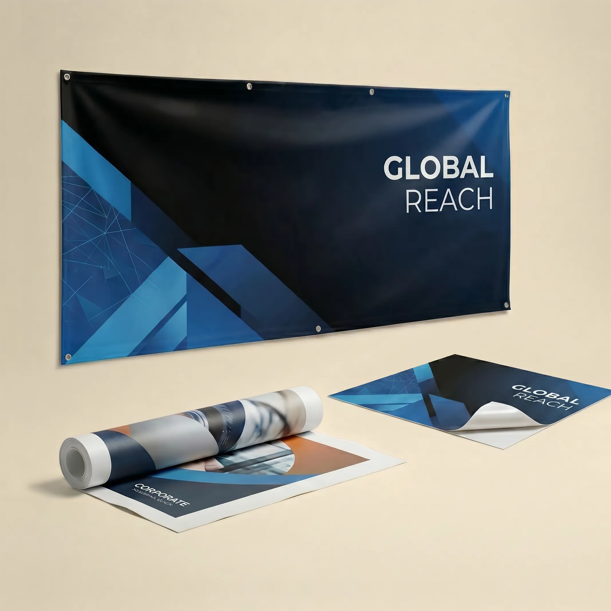 Impresión en gran formato flexible: vinilos, lonas, textil y soportes para empresas