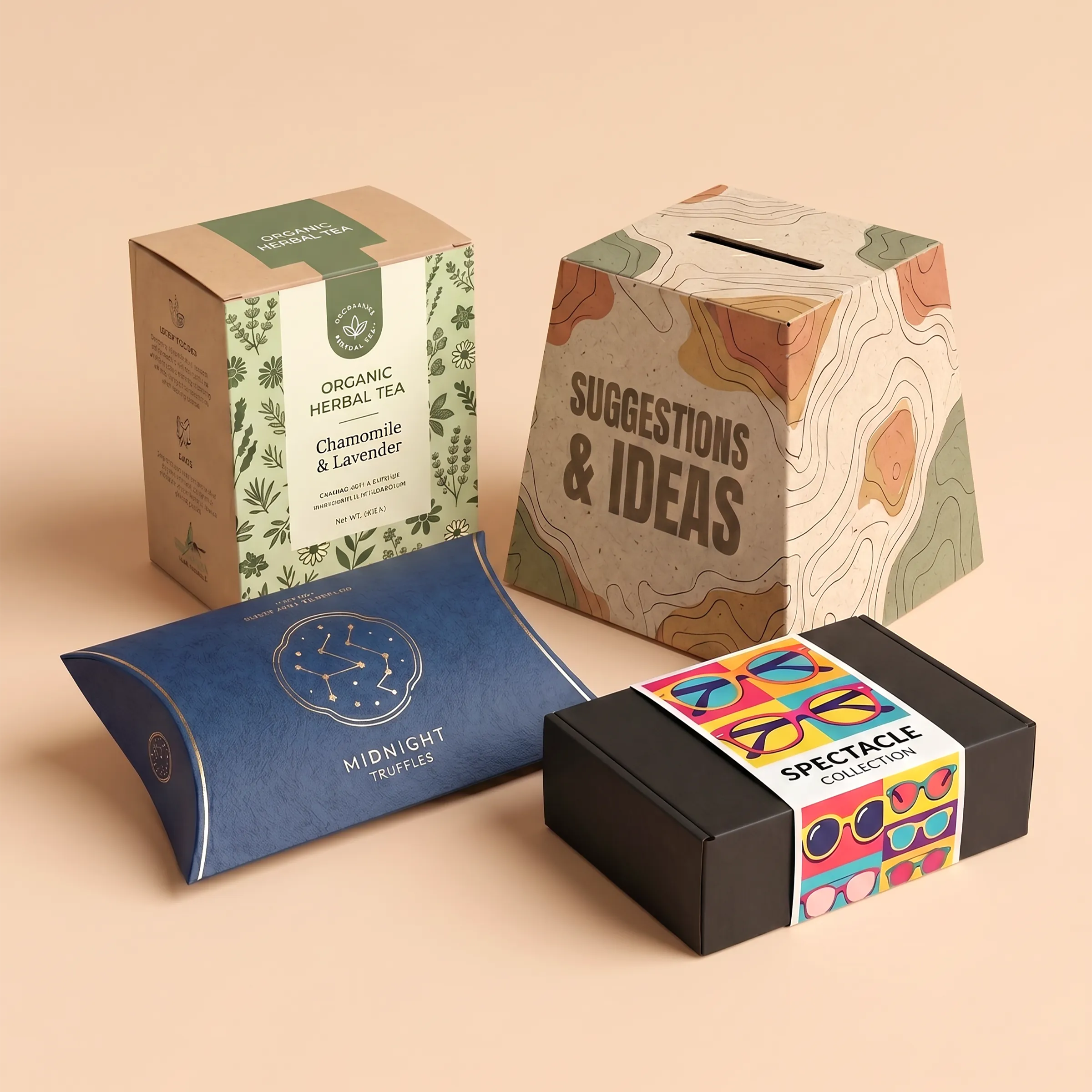 Cajas y envases impresos para packaging de productos personalizados en Cataluña