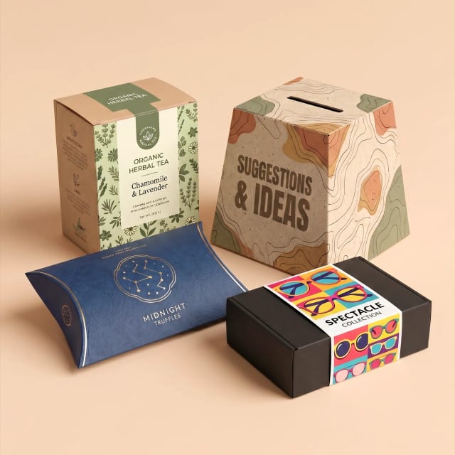 Cajas y envases impresos para packaging de productos personalizados en Cataluña