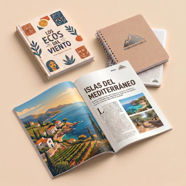 Imagen de libros, catálogos y revistas impresas de alta calidad para empresas en Barcelona