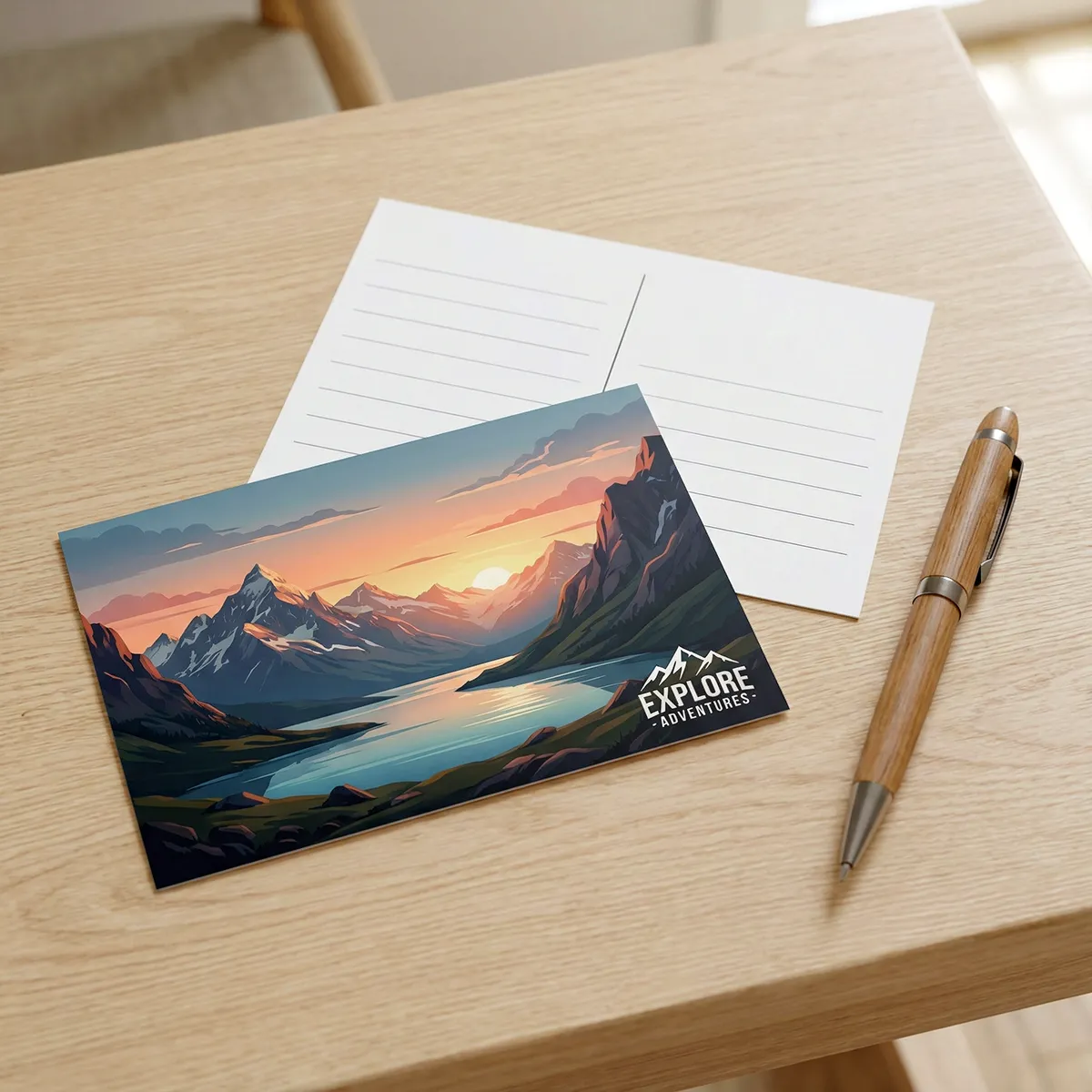Tarjetas postales personalizadas para campañas, invitaciones y comunicación de marca