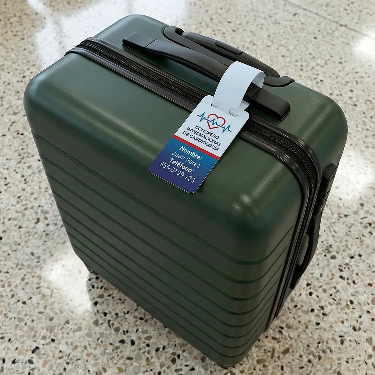 Identificador de maleta personalizado para eventos, viajes y regalos promocionales