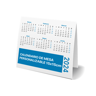 Calendario mesa 15x15cm